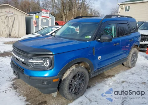 2022 Ford Bronco Sport Big Bend z USA, uszkodzony, nr VIN 3FMCR9B62NRD27057